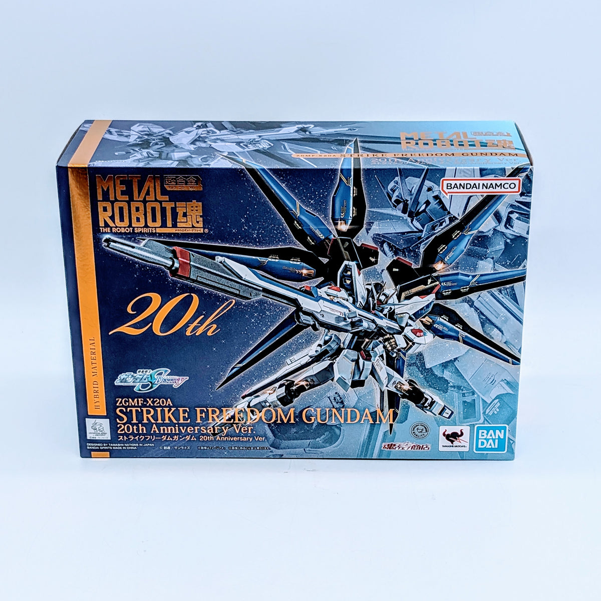 BANDAI METAL ROBOT SPIRITS Gundam SEED DESTINY Strike Freedom Gundam 20th Anniversary Ver.