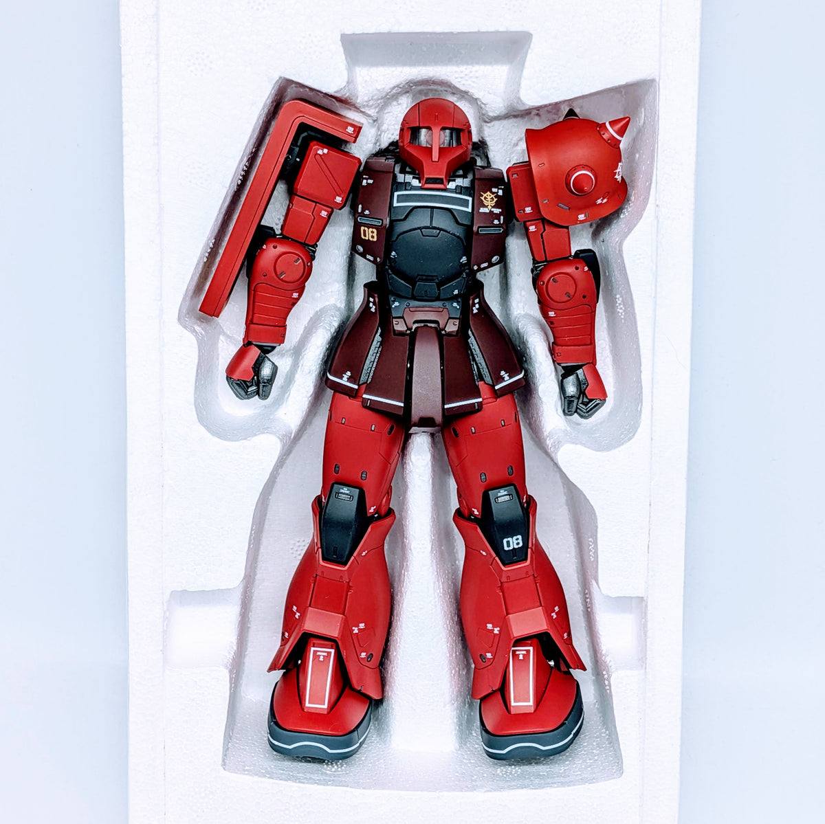 BANDAI METAL COMPOSITE Gundam The Origin ZakuⅠ Char's Custom