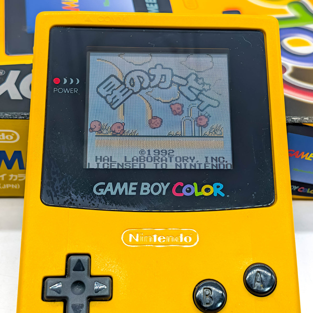 Nintendo Game hardware Game Boy Color Yellow