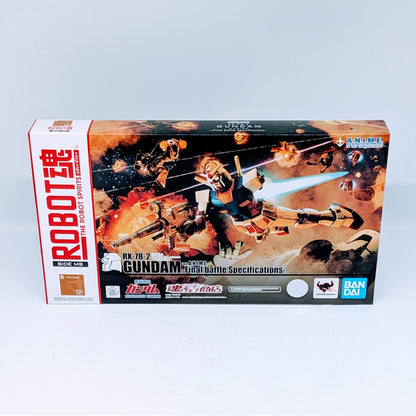 BANDAI ROBOT SPIRITS Gundam 1st RX-78-2 Gundam Final Battle Ver.