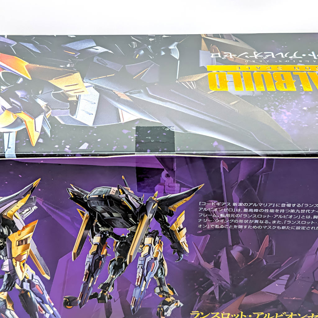 BANDAI METAL BUILD DRAGON SCALE Code Geass Lancelot Albion Zero