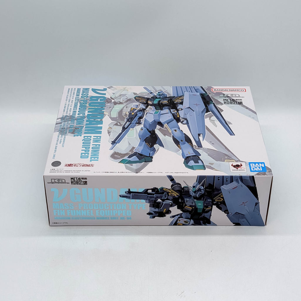 BANDAI METAL ROBOT SPIRITS Ka signature Mass Production Type ν Gundam Fin Funnel Equipped