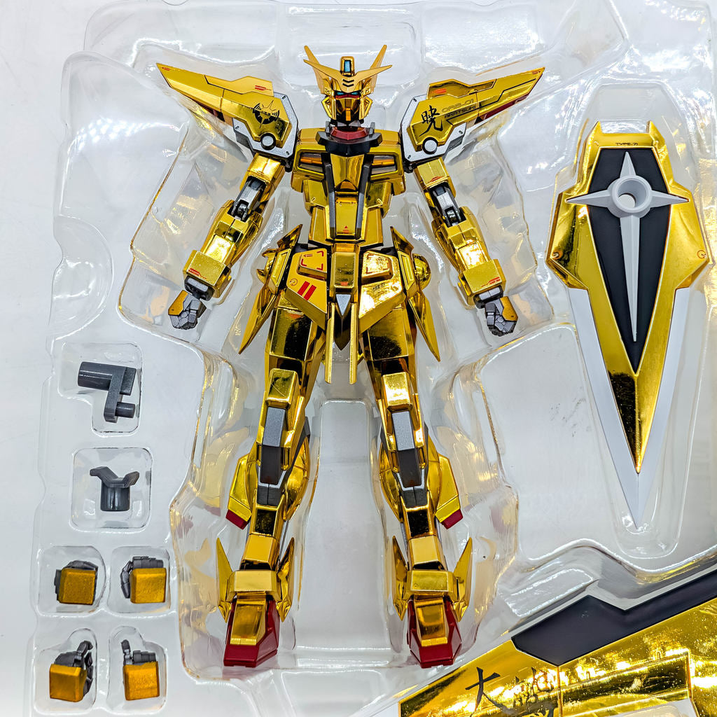 BANDAI METAL ROBOT SPIRITS Gundam SEED DESTINY Akatsuki Gundam Oowashi Equipment