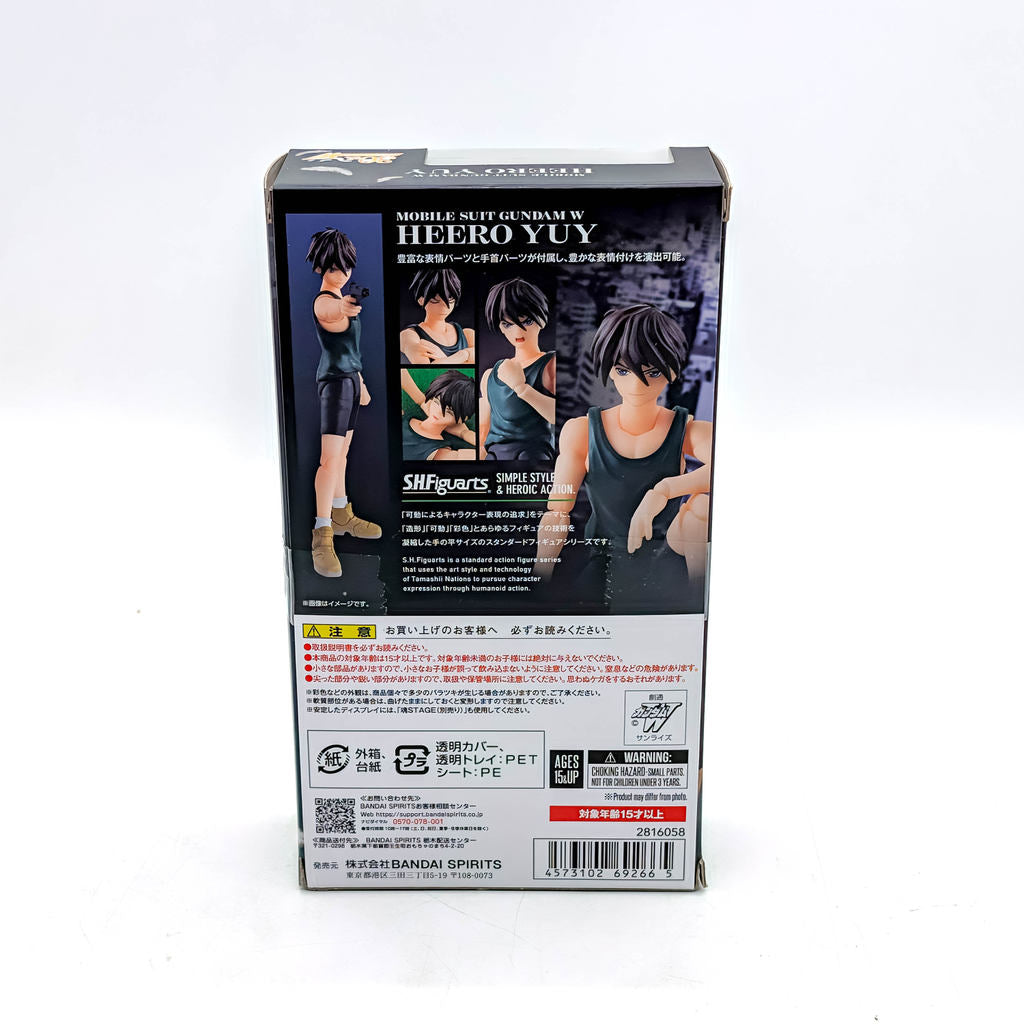 BANDAI S.H.Figuarts Gundam Wing Heero Yuy