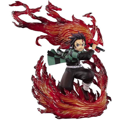 BANDAI Figuarts ZERO Demon Slayer: Kimetsu no Yaiba Tanjiro Kamado – Hinokami Kagura
