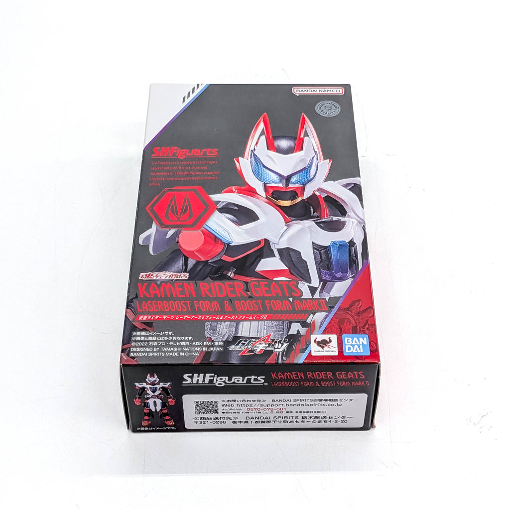 BANDAI S.H.Figuarts Kamen Rider Geats Laser Boost Form & Boost Form Mark II