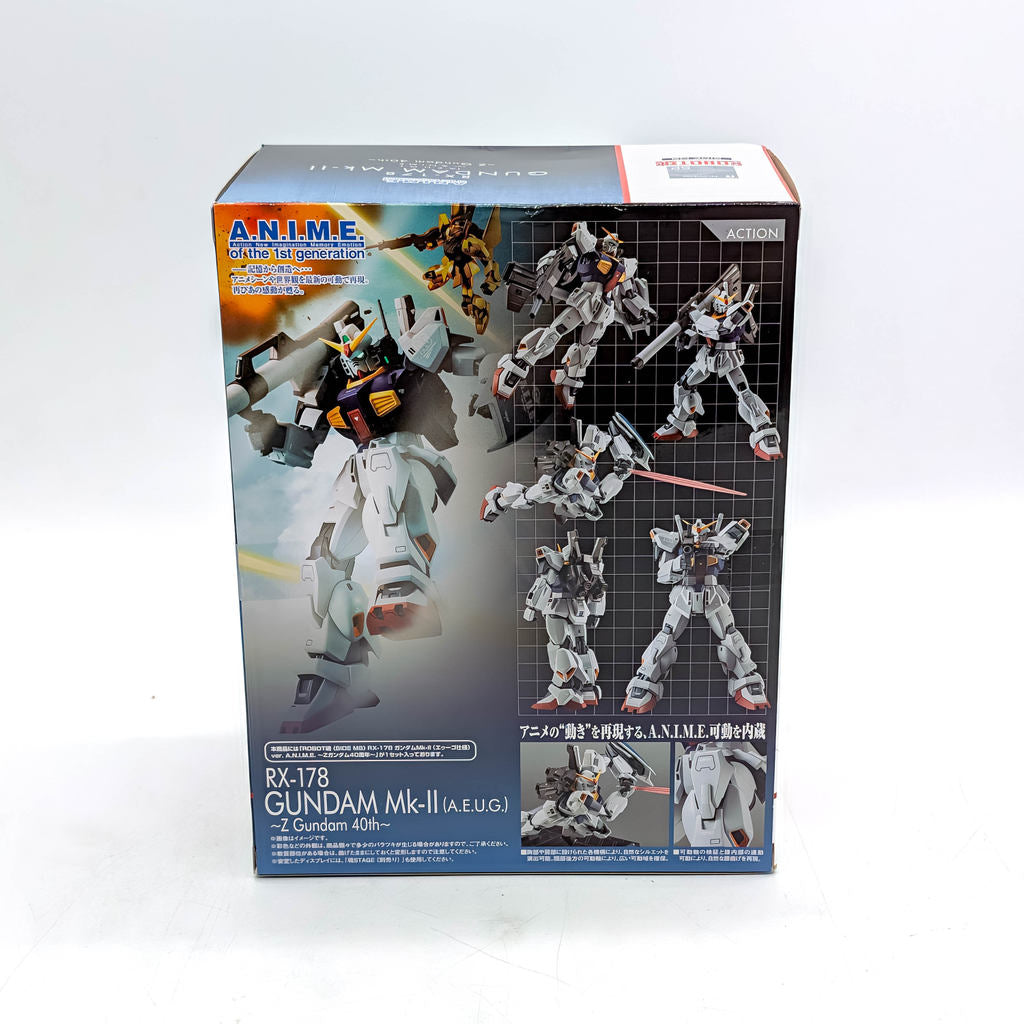 BANDAI ROBOT SPIRITS Z Gundam RX-178 Gundam Mk-II AEUG ver. A.N.I.M.E. 40th Anniversary