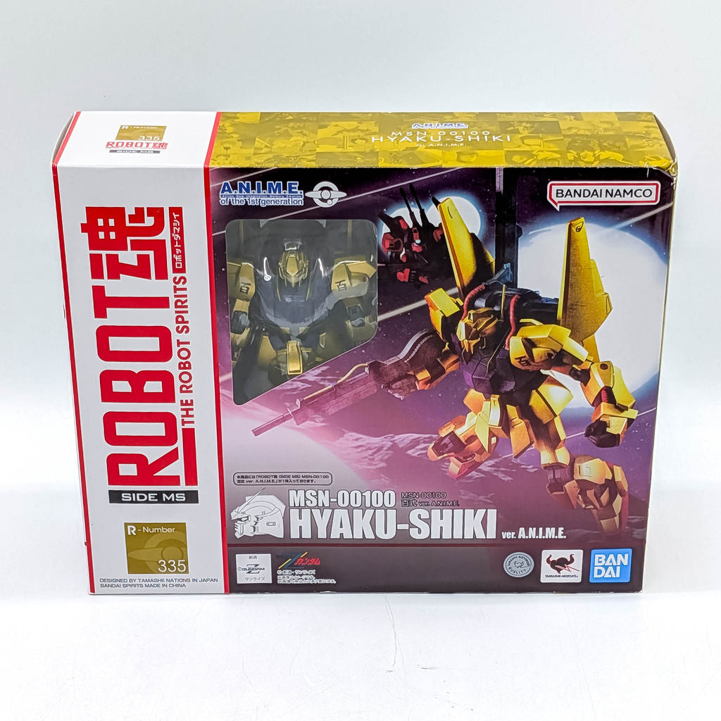 BANDAI ROBOT SPIRITS Z Gundam Hyaku Shiki New Ver.