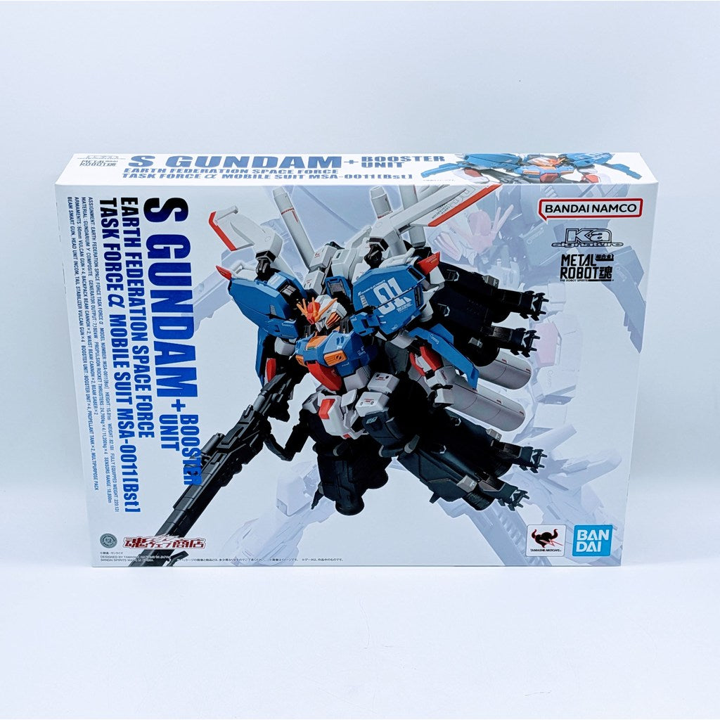 BANDAI METAL ROBOT SPIRITS Gundam Sentinel S Gundam Booster Unit Equipped Type