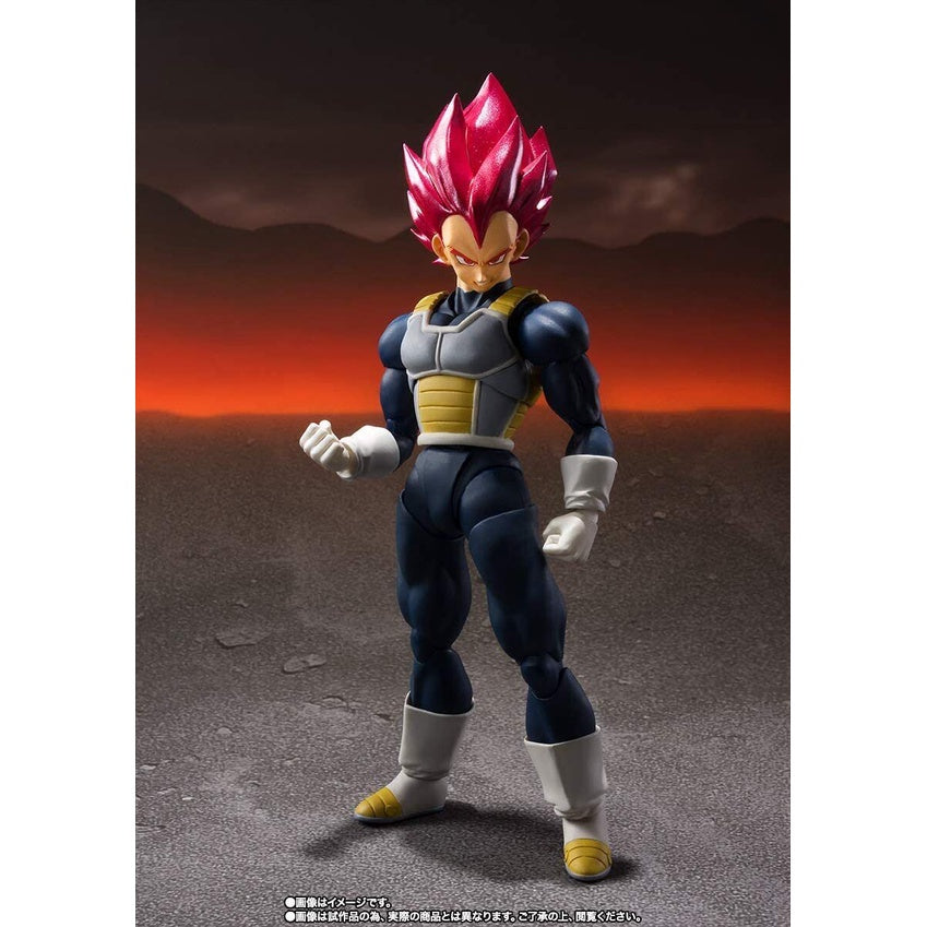 BANDAI S.H.Figuarts Dragon Ball Super Super Saiyan God SS Vegeta Limited ver.
