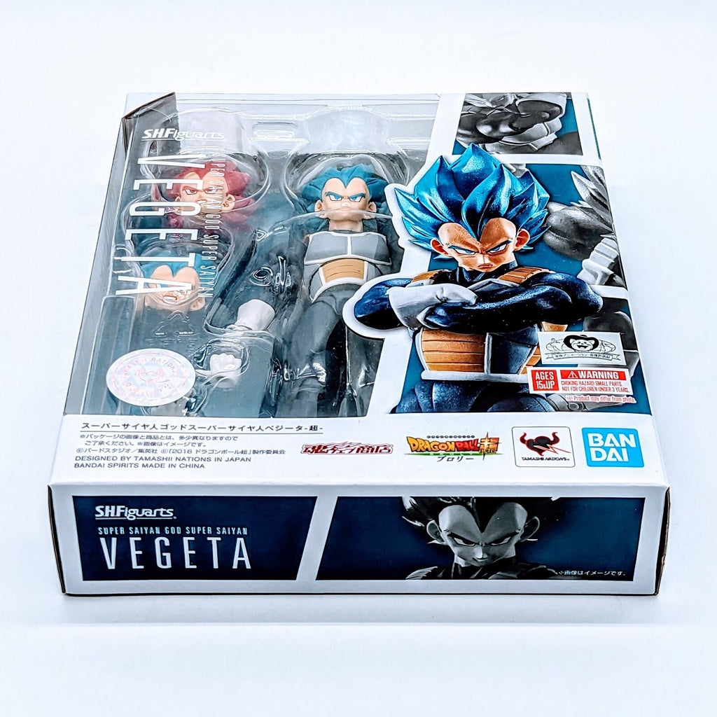 BANDAI S.H.Figuarts Dragon Ball Super Super Saiyan God SS Vegeta Limited ver.