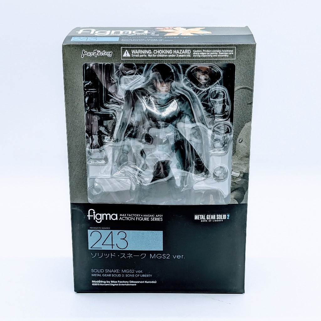 Max Factory figma Metal Gear Solid 2 SONS OF LIBERTY Solid Snake MGS2 ver.
