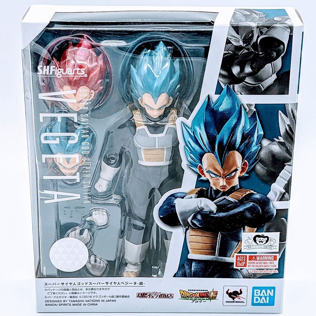 BANDAI S.H.Figuarts Dragon Ball Super Super Saiyan God SS Vegeta Limited ver.