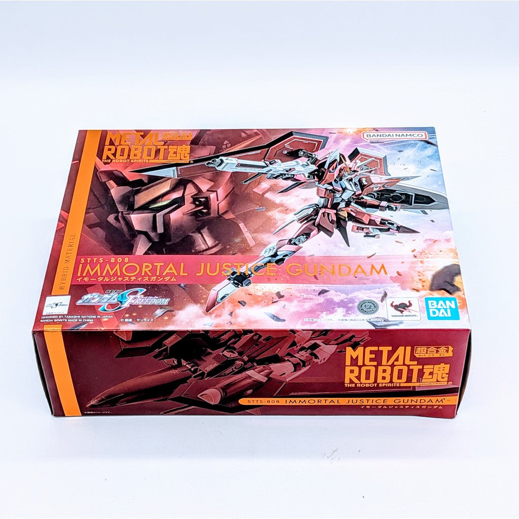 BANDAI METAL ROBOT SPIRITS Gundam SEED Freedom Immortal Justice Gundam