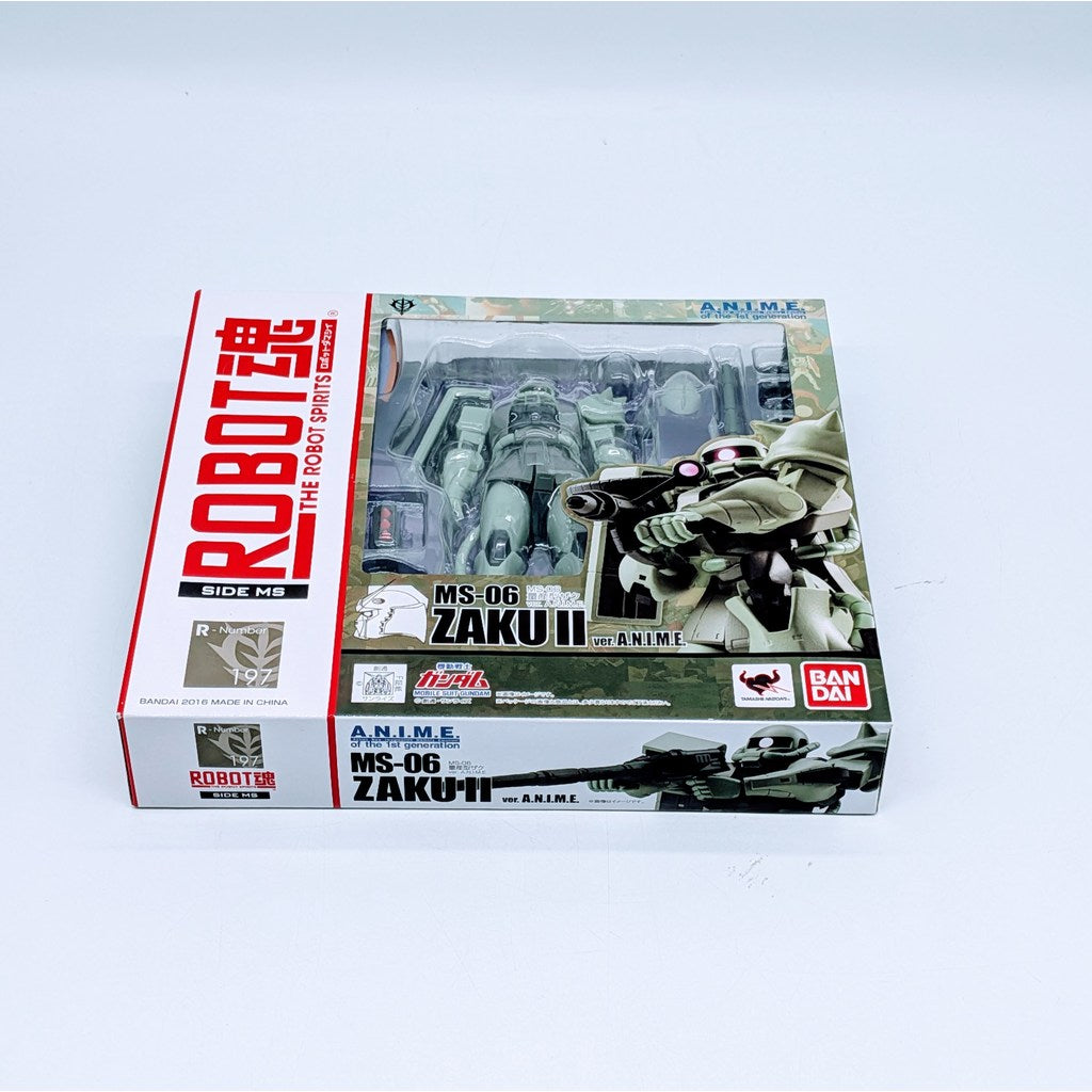 BANDAI ROBOT SPIRITS Gundam 1st Mass-produced Zaku