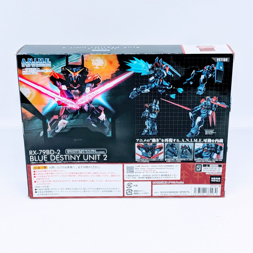 BANDAI ROBOT SPIRITS Gundam Side Story THE BLUE DESTINY Blue Destiny Unit2