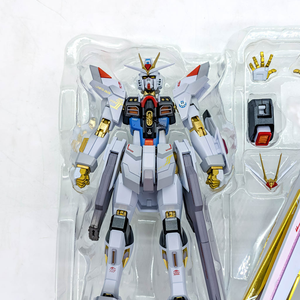BANDAI METAL ROBOT SPIRITS Gundam SEED Freedom Mighty Strike Freedom Gundam Final Battle Ver.