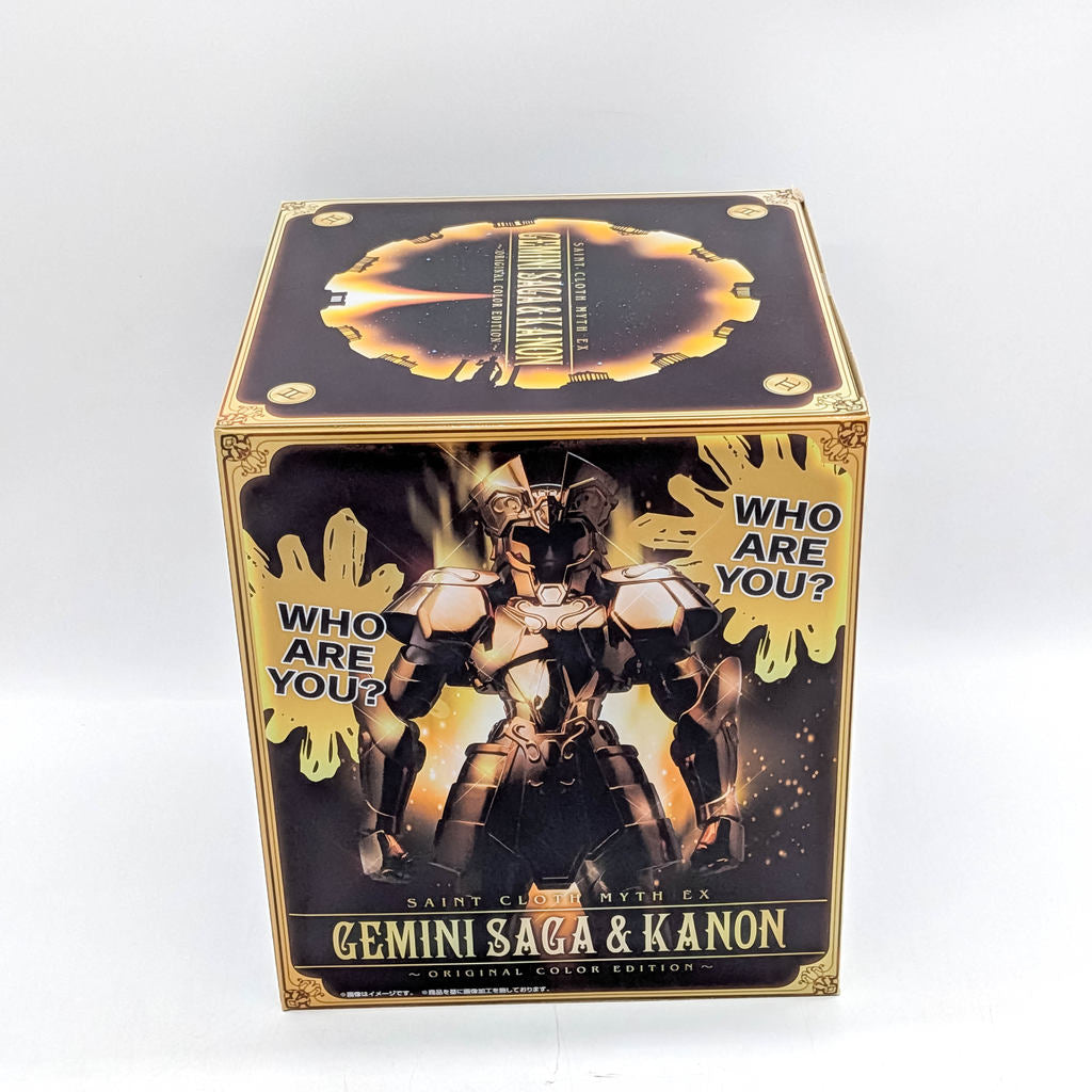 BANDAI Saint Cloth Myth EX Saint Seiya Gemini Saga & Kanon Original Color Edition