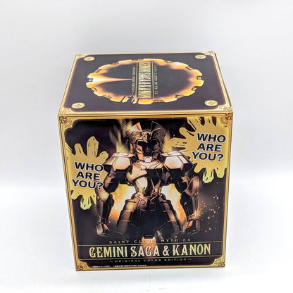 BANDAI Saint Cloth Myth EX Saint Seiya Gemini Saga & Kanon Original Color Edition