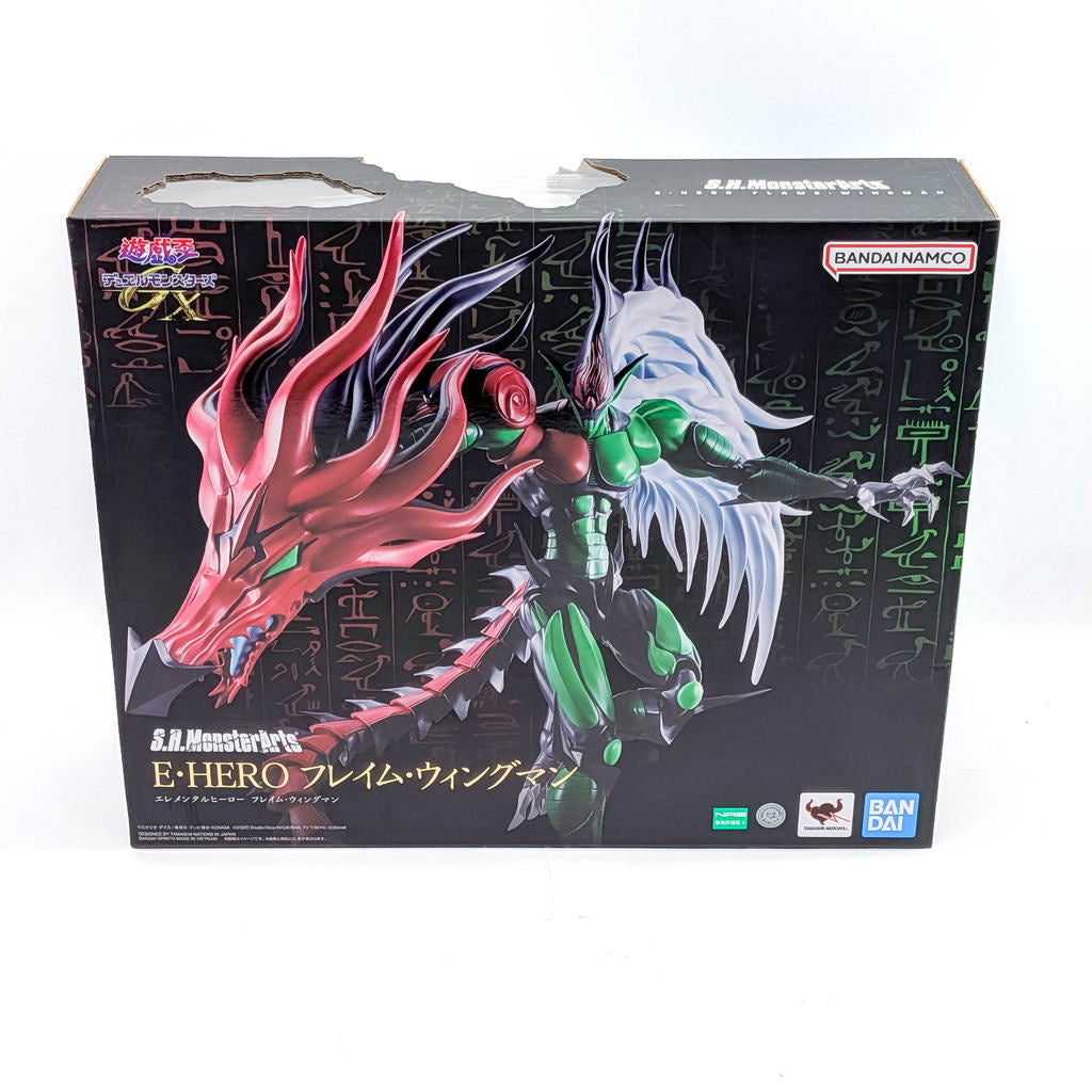 BANDAI S.H.MonsterArts Yu-Gi-Oh! Duel Monsters GX Elemental HERO Flame Wingman