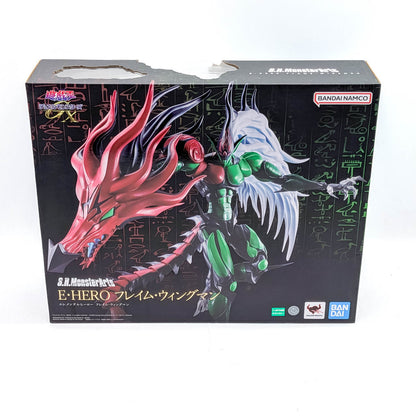 BANDAI S.H.MonsterArts Yu-Gi-Oh! Duel Monsters GX Elemental HERO Flame Wingman