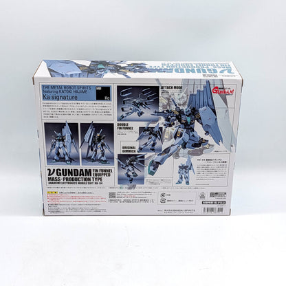 BANDAI METAL ROBOT SPIRITS Ka signature Mass Production Type ν Gundam Fin Funnel Equipped