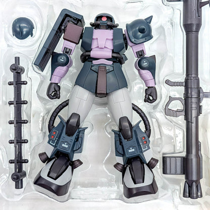 BANDAI ROBOT SPIRITS Gundam MS-06R-1A High Mobility Zaku II Black Tri-Stars