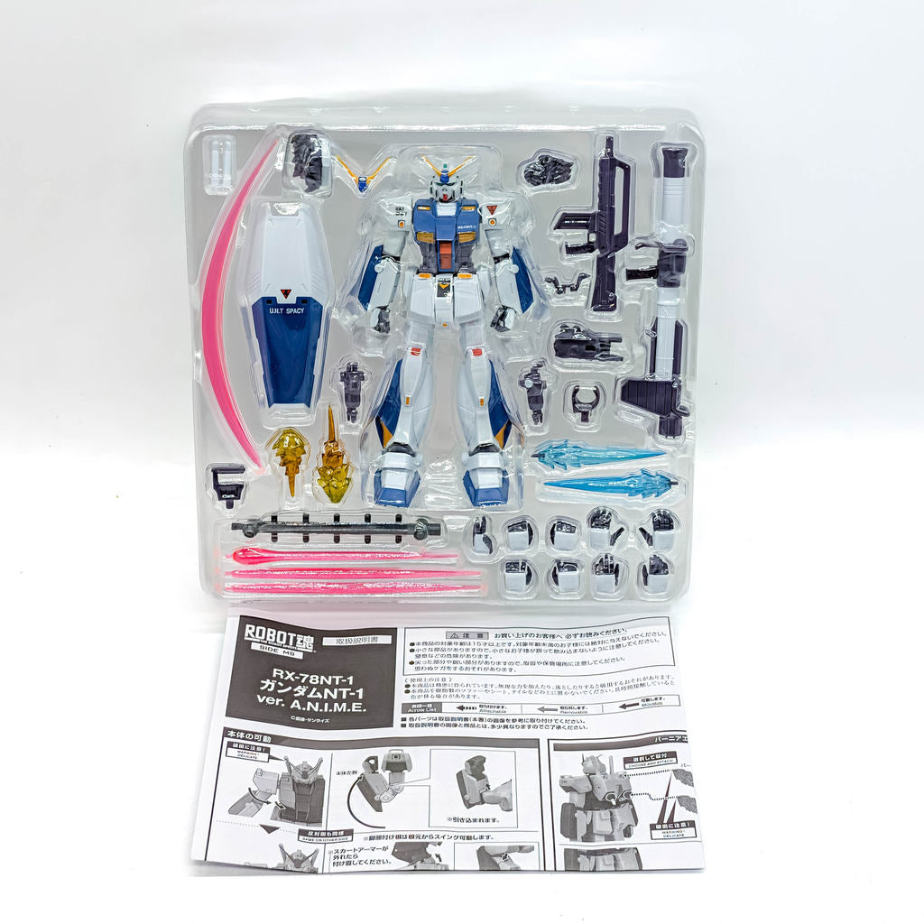 BANDAI ROBOT SPIRITS Gundam 0080 War in the Pocket RX-78NT-1 Gundam NT-1 ver. A.N.I.M.E.