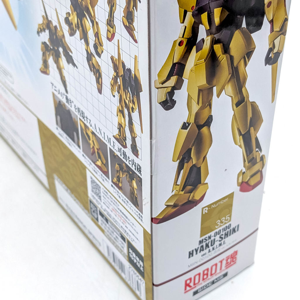 BANDAI ROBOT SPIRITS Z Gundam Hyaku Shiki New Ver.