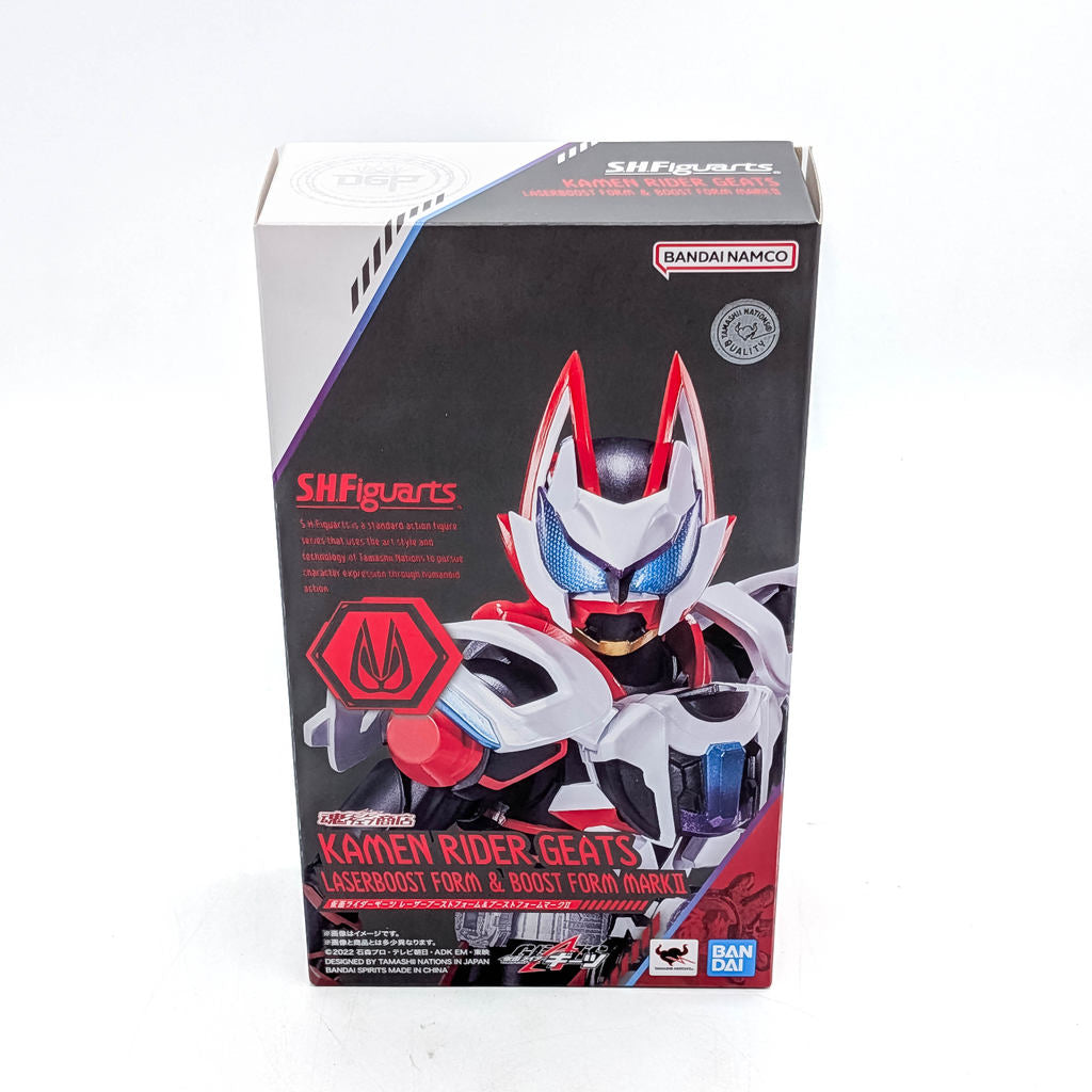 BANDAI S.H.Figuarts Kamen Rider Geats Laser Boost Form & Boost Form Mark II