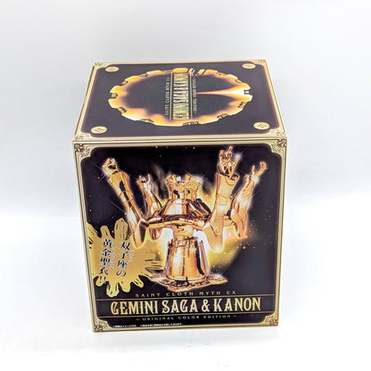 BANDAI Saint Cloth Myth EX Saint Seiya Gemini Saga & Kanon Original Color Edition
