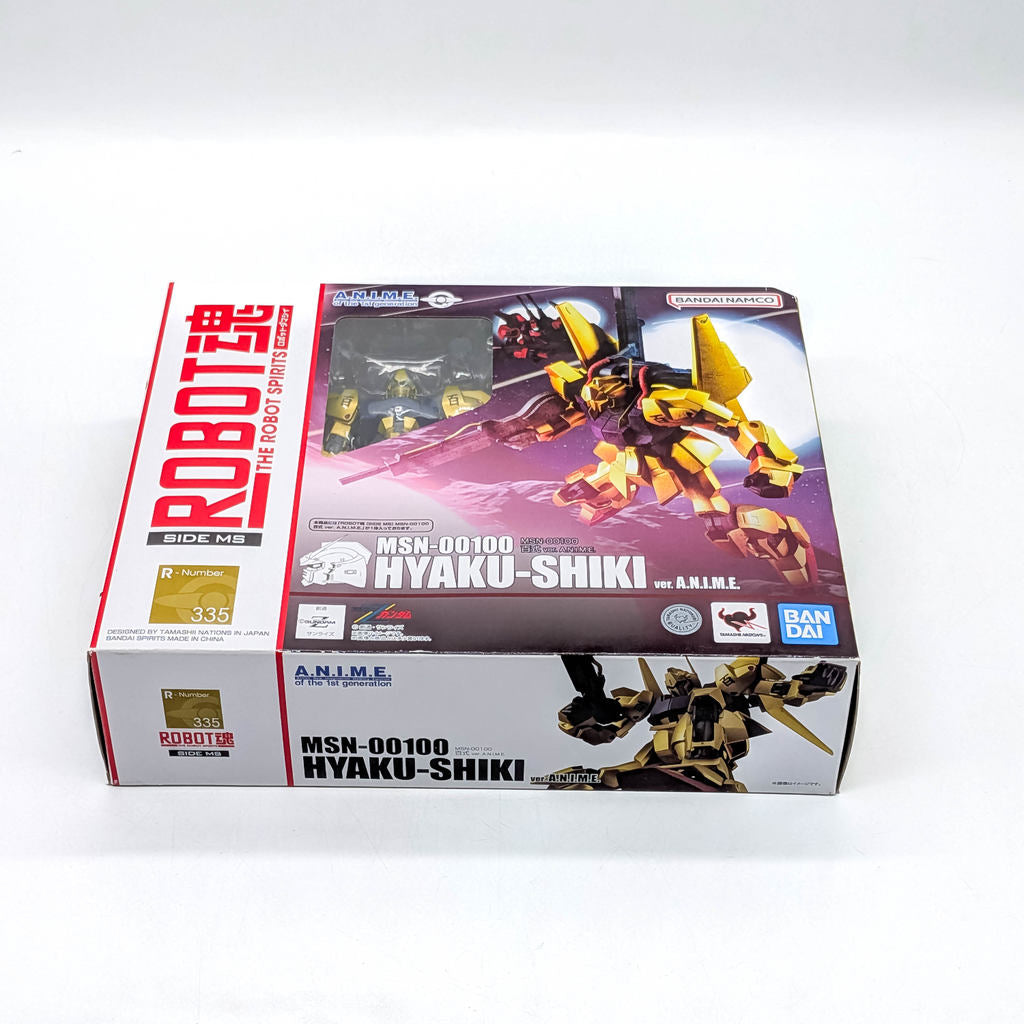 BANDAI ROBOT SPIRITS Z Gundam Hyaku Shiki New Ver.