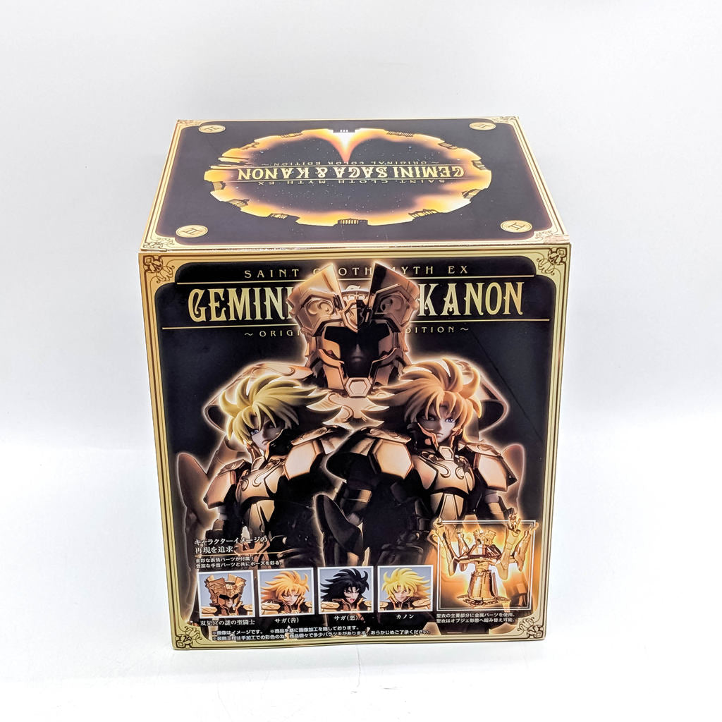 BANDAI Saint Cloth Myth EX Saint Seiya Gemini Saga & Kanon Original Color Edition
