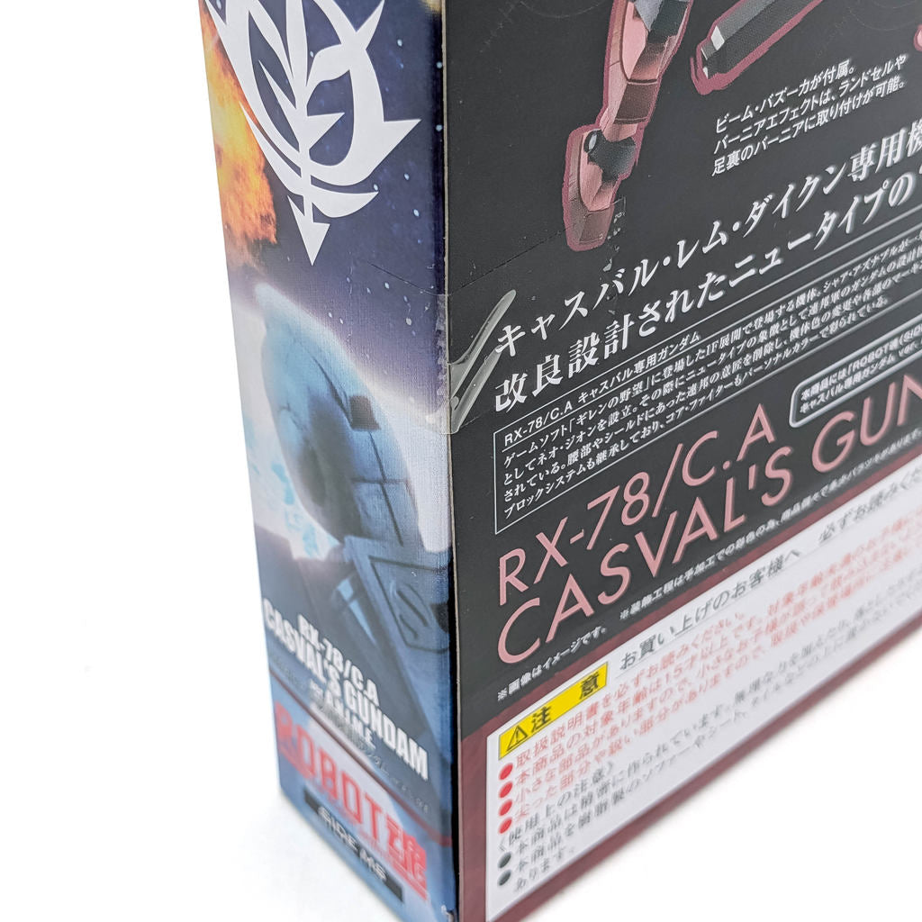 BANDAI ROBOT SPIRITS Gundam RX-78/C.A Casval's Gundam ver.