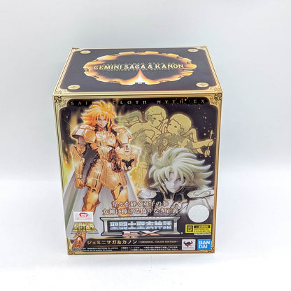 BANDAI Saint Cloth Myth EX Saint Seiya Gemini Saga & Kanon Original Color Edition