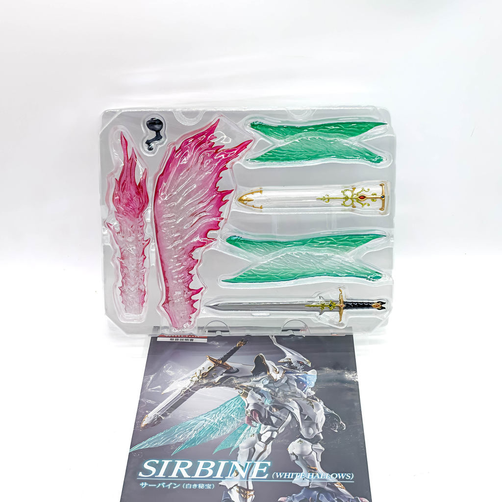 BANDAI METAL BUILD DRAGON SCALE Aura Battler Dunbine Sirbine White Treasure